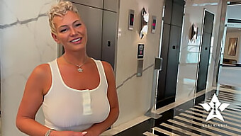 Busty Instagram Model Engages In Sexual Activity With A Stranger Encountered In The Hotel'S Reception Area - Daddy Jm And Kaden Kole